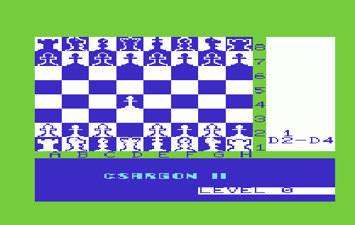 Sargon II Chess screenshot 2 for Vic-20